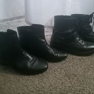 Women's Black casual boots